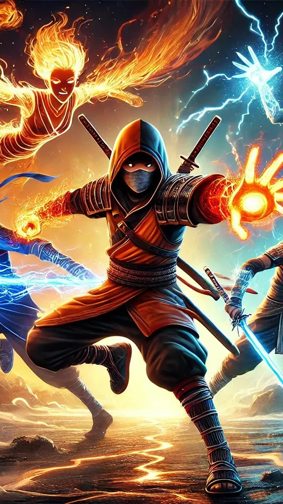 ai character: Mortal Kombat 11. background