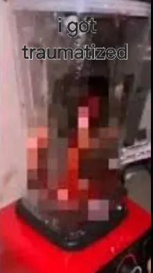 ai character: Cat blender.. background