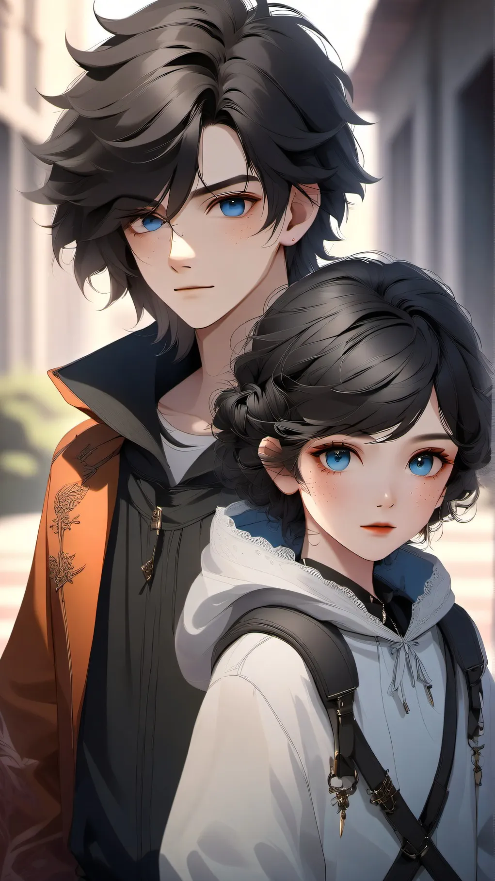 ai character: depression background