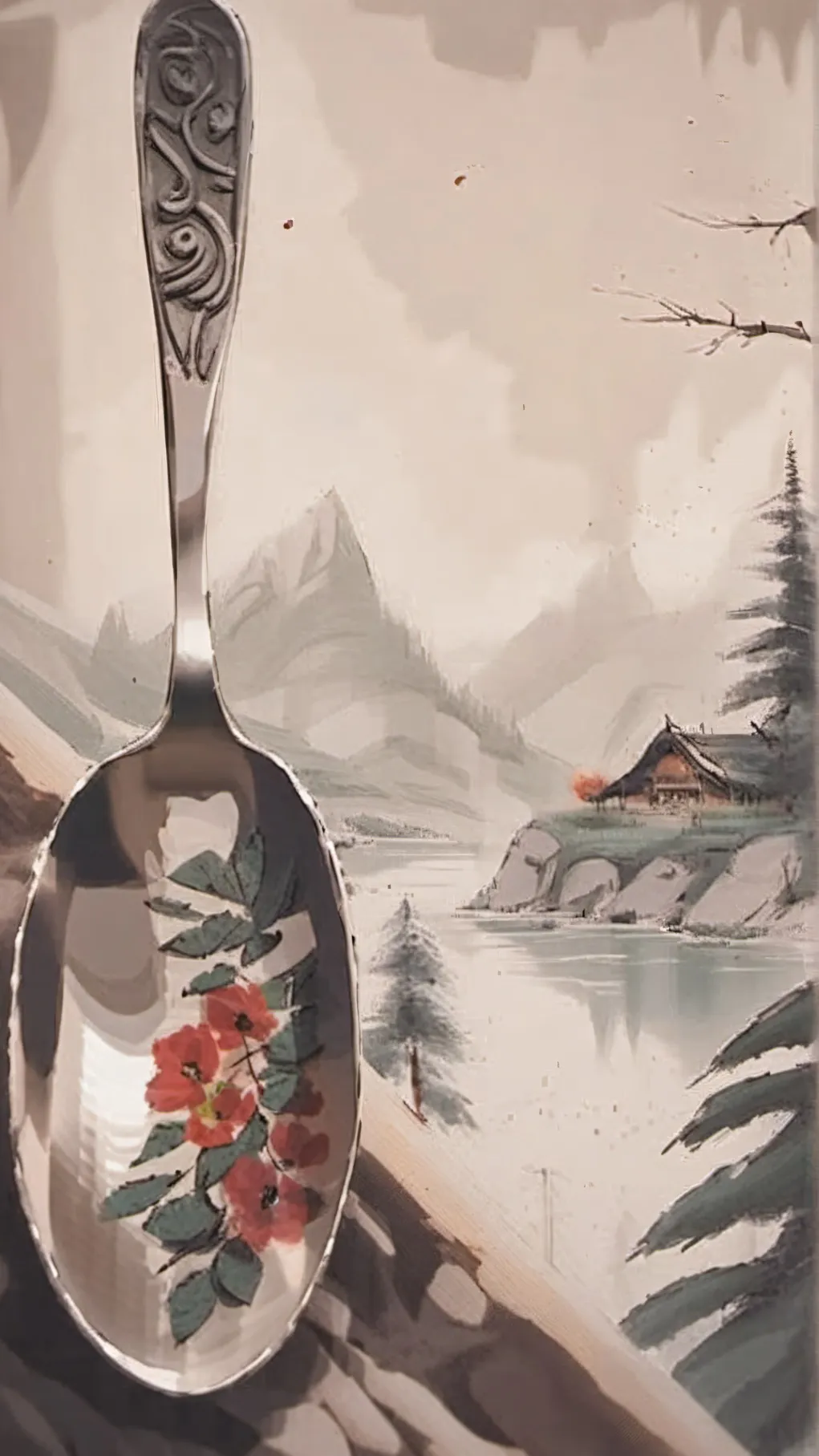 ai character: bong head ¤¥₪θΩα background