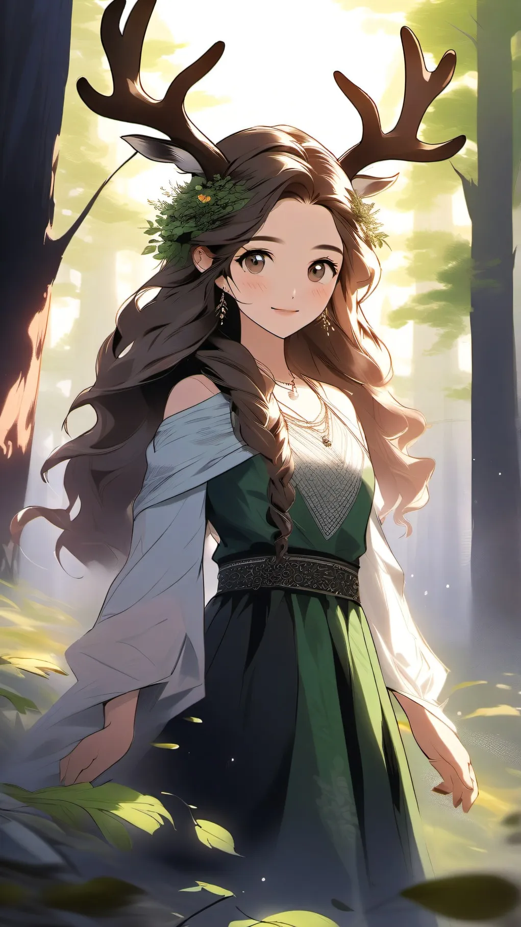 ai character: Elara background