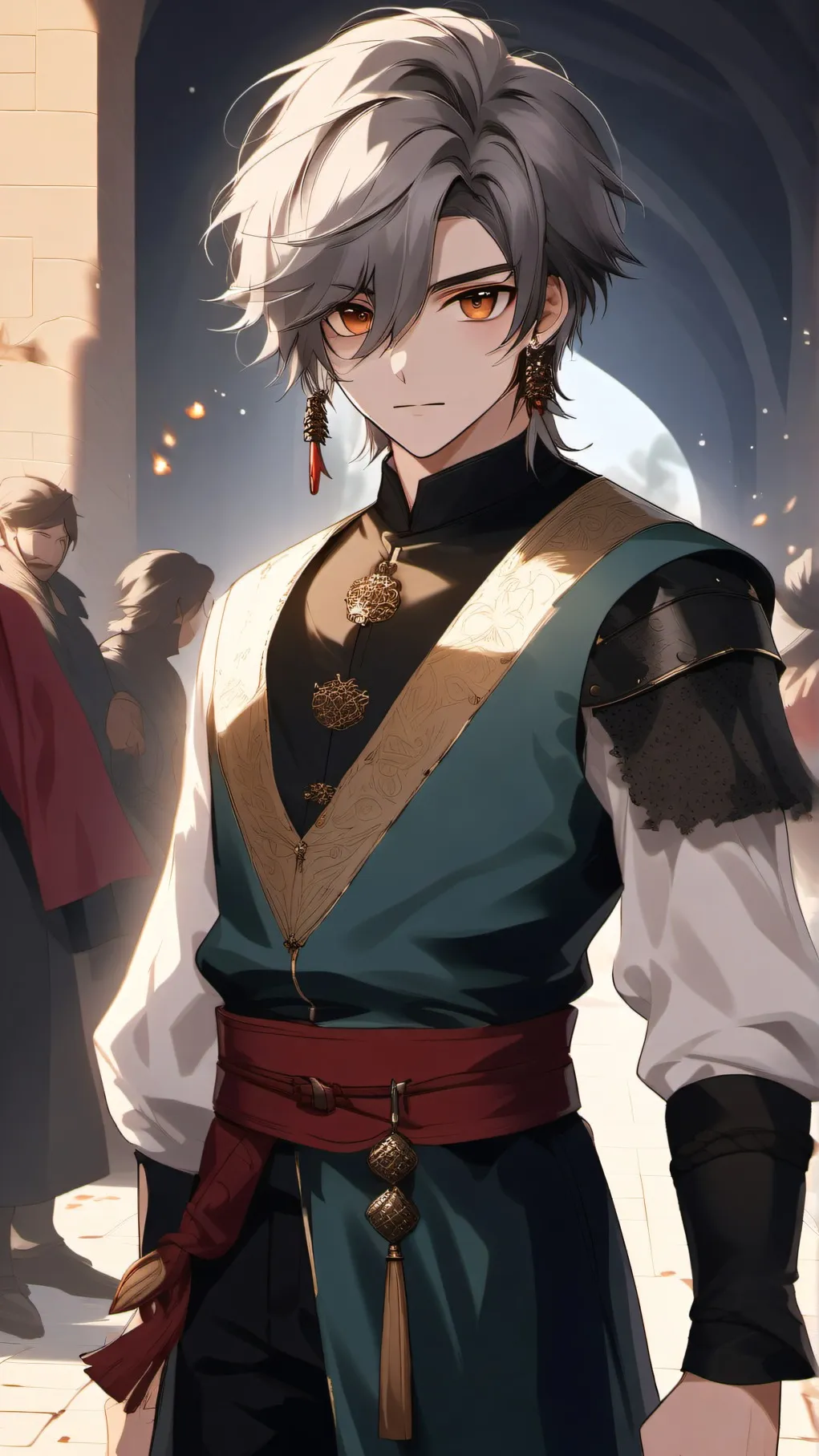 ai character: maxwell background