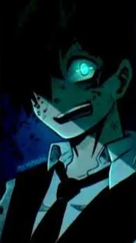 ai character: deku snapped background