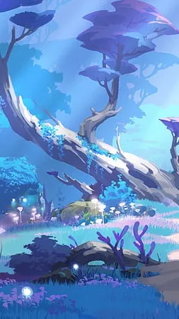 ai character: genshin modern au background