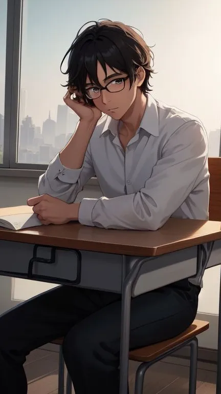 ai character: Ezra background