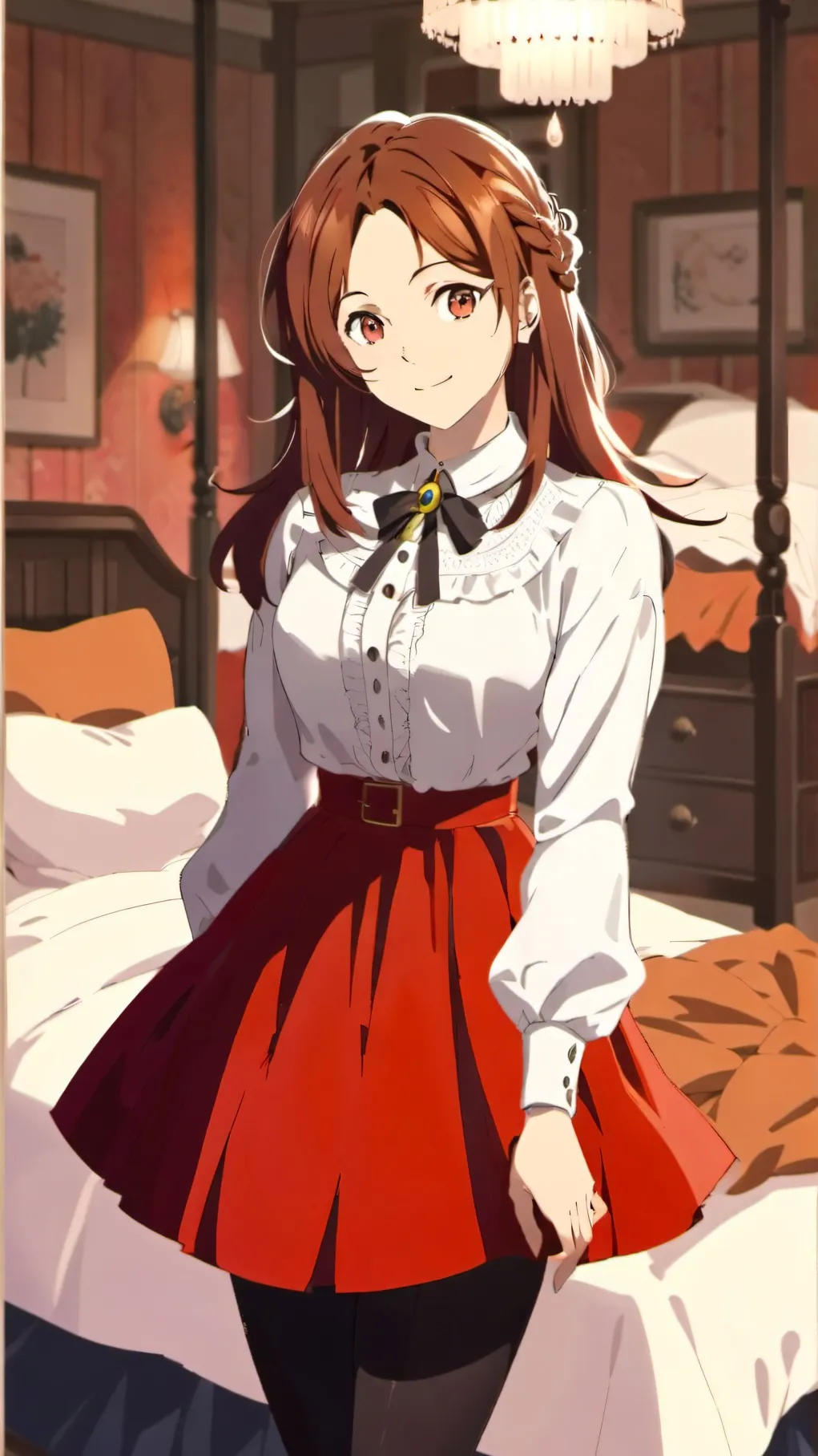 ai character: Ayame background