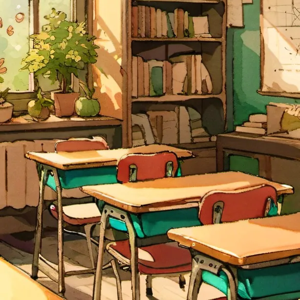 chat with ai character: Weird ahh school