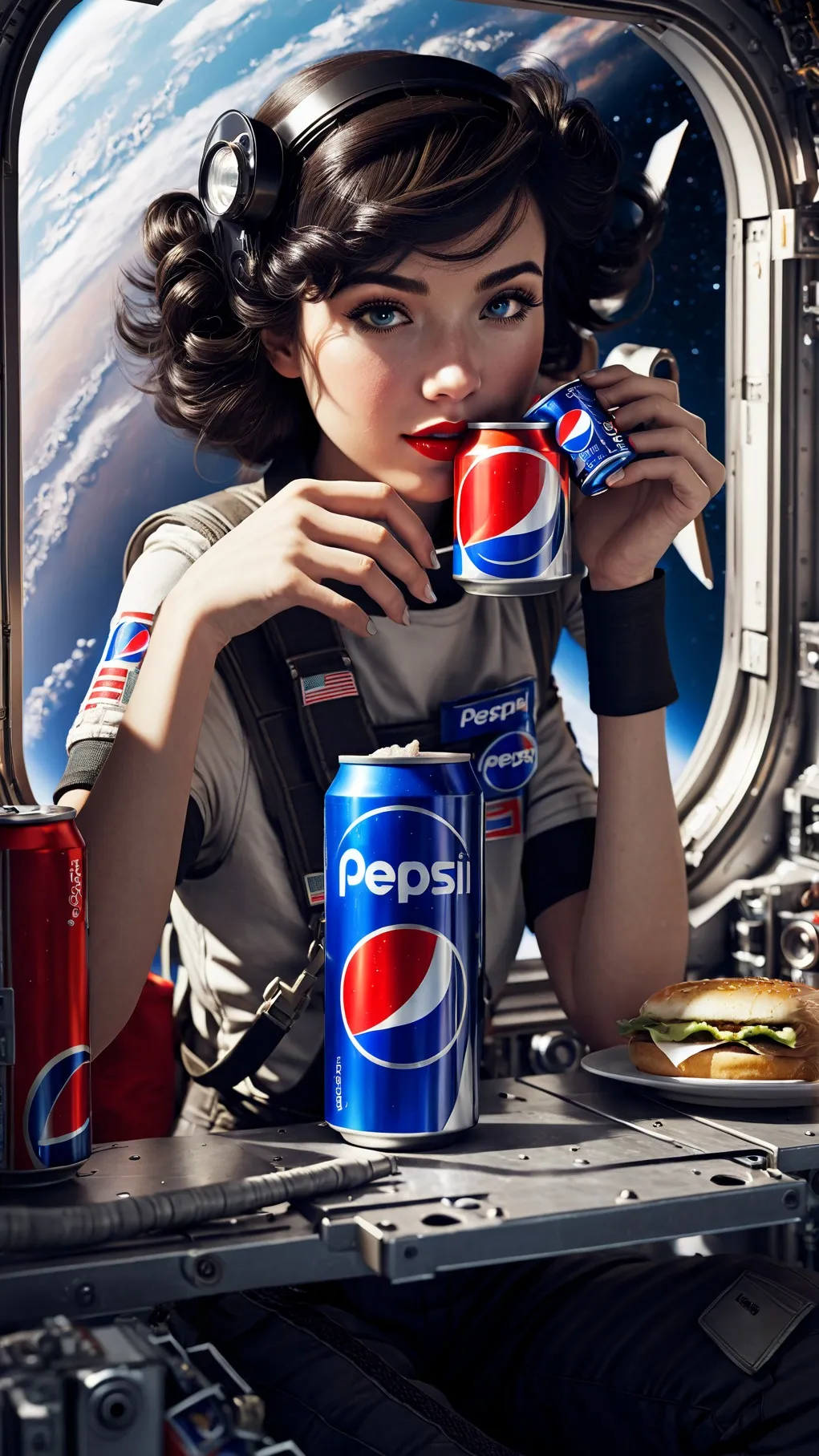 ai character: Pepsi background