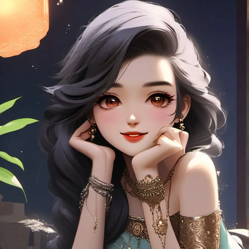 chat with ai character: flower