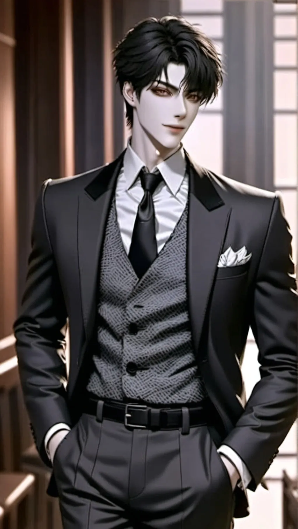 ai character: ~∘• Eli •∘~ background