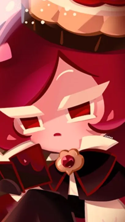 ai character: ~linzer cookie~ background