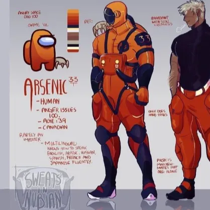 chat with ai character: Arsenic (Orange)