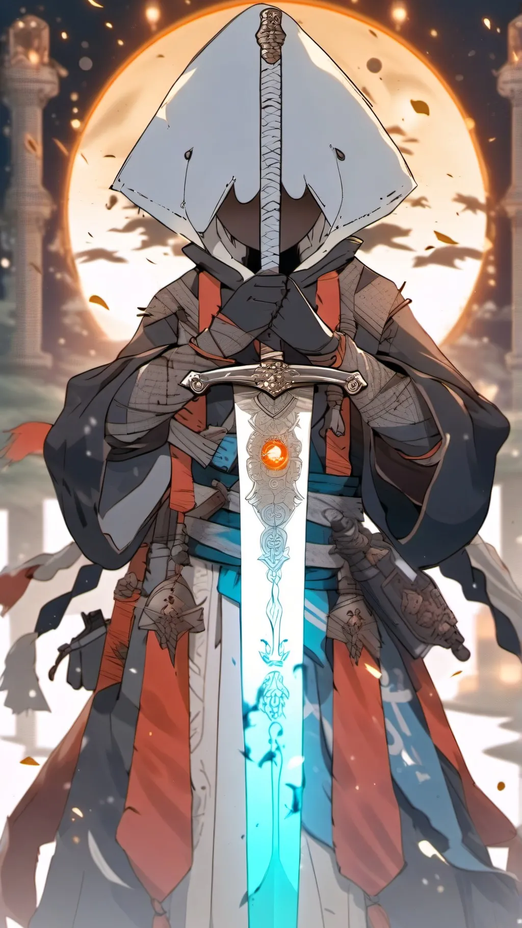 ai character: Dark magnet  background