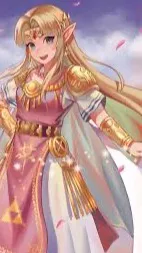 ai character: Zelda (cutest ) background