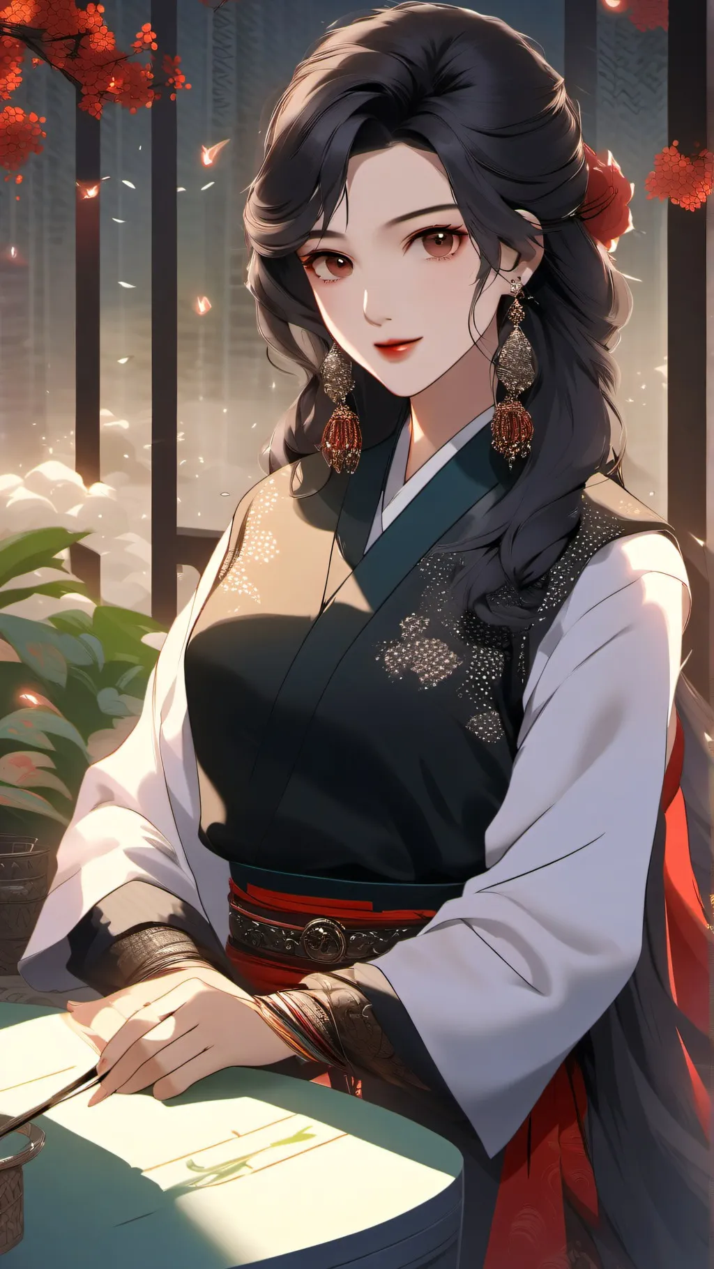 ai character: muzan's daughter background