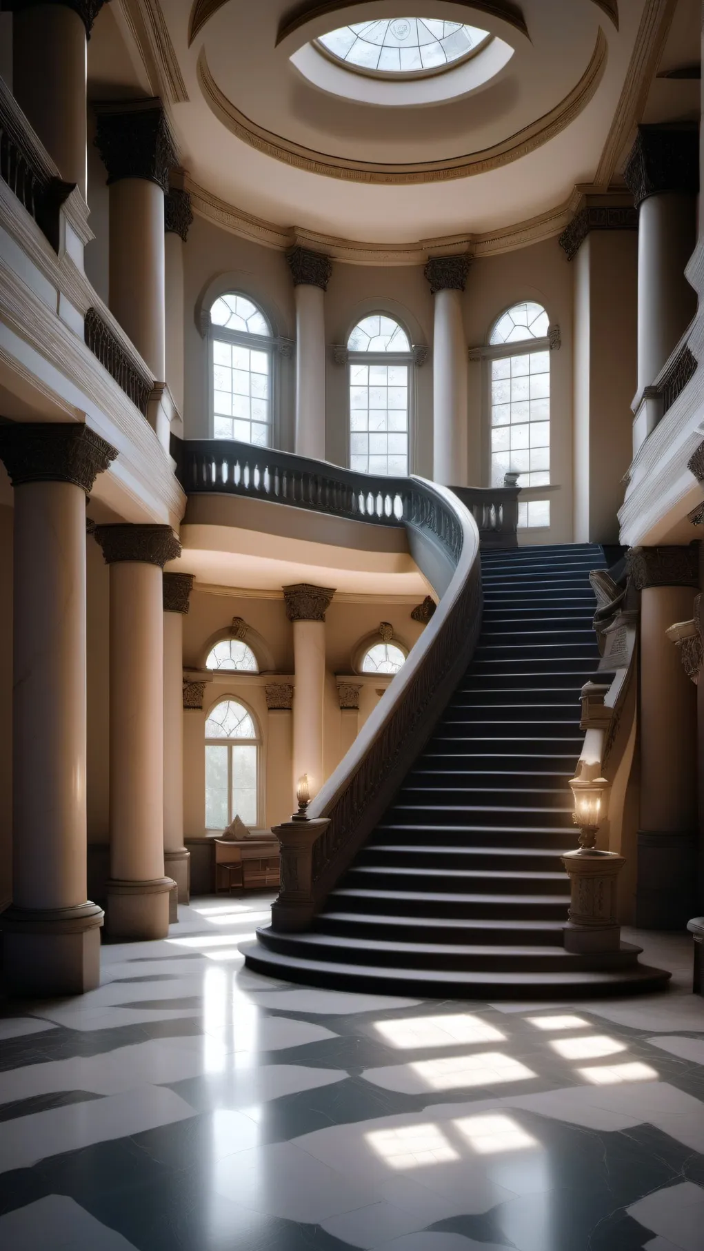 ai character: Hogwarts  background