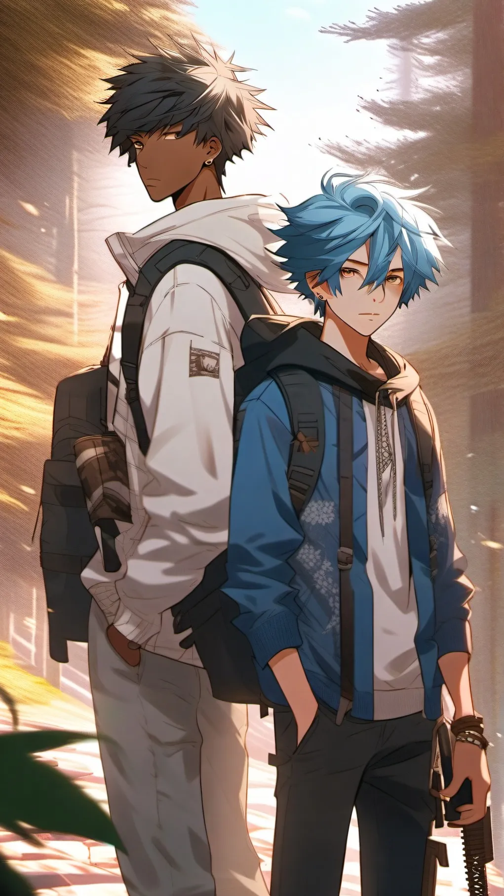 ai character: Brothers Vow background