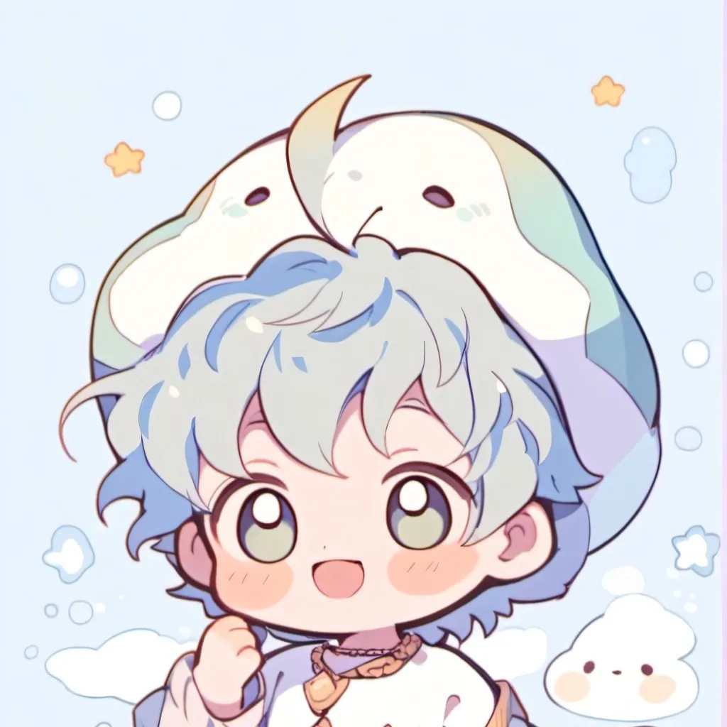 chat with ai character: Merboy baby 