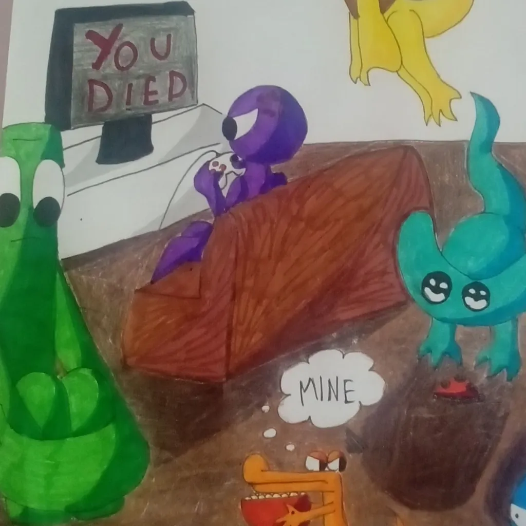 chat with ai character: Rainbow Friends