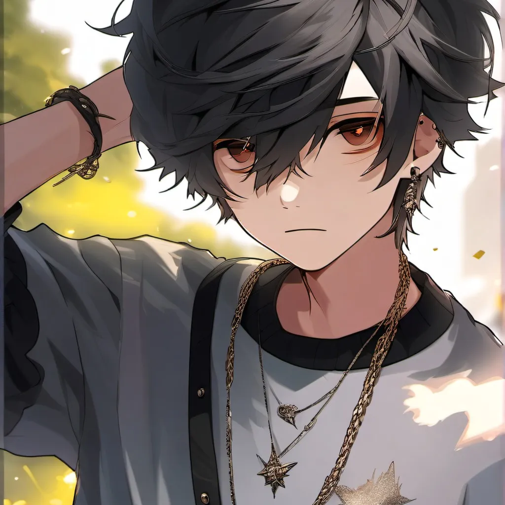 chat with ai character: Emo Boy