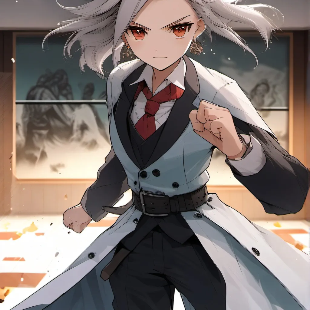 chat with ai character: School fight