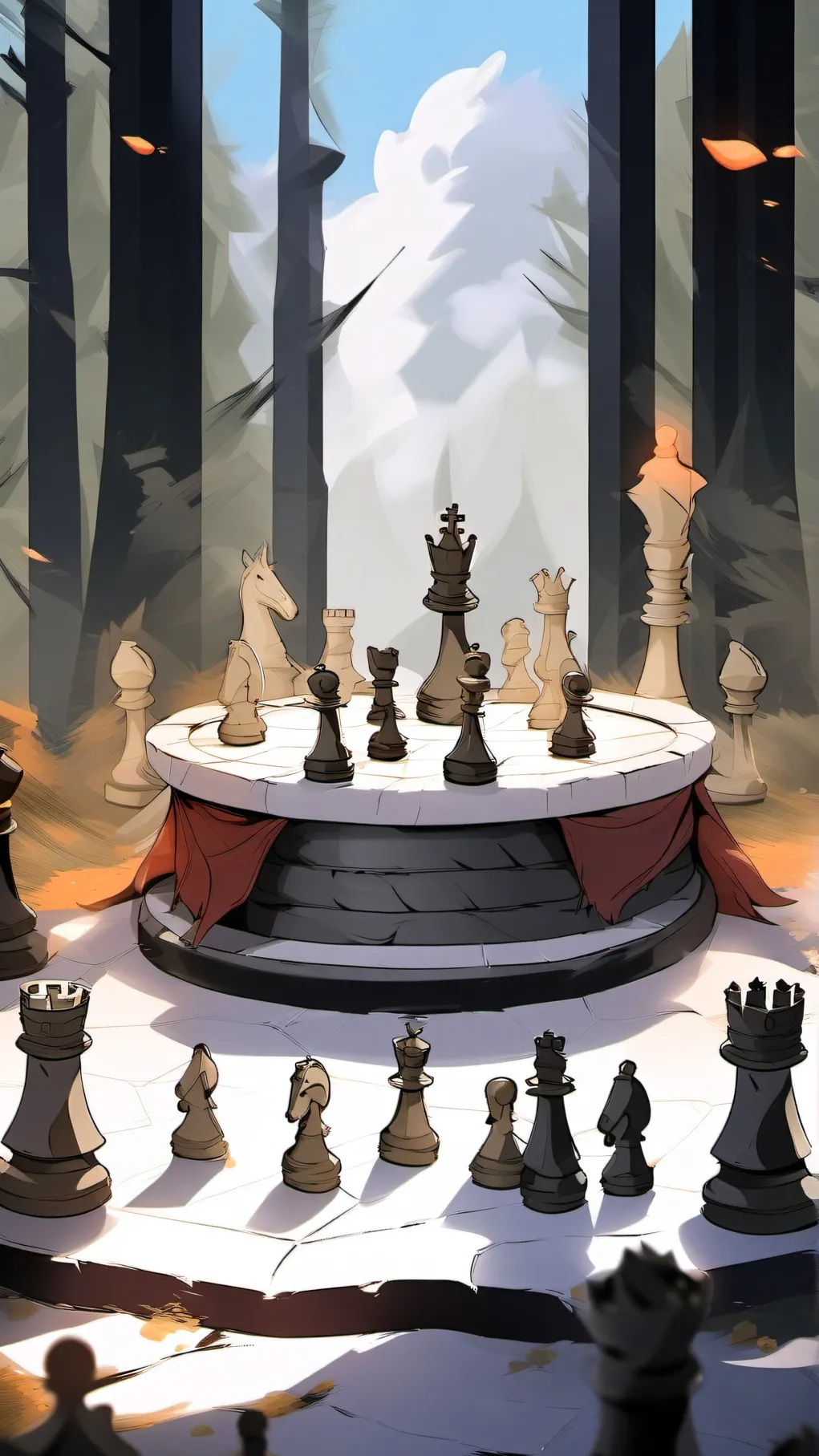 ai character: Chess World  background