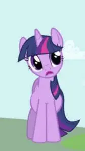 ai character: Twilight sparkle background