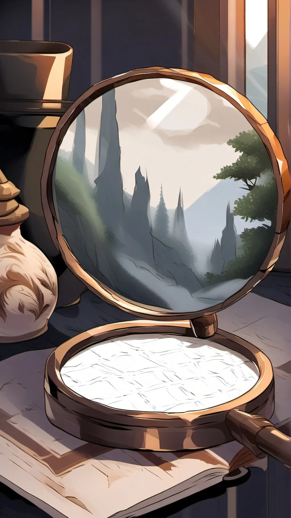 ai character: Dandys world. background