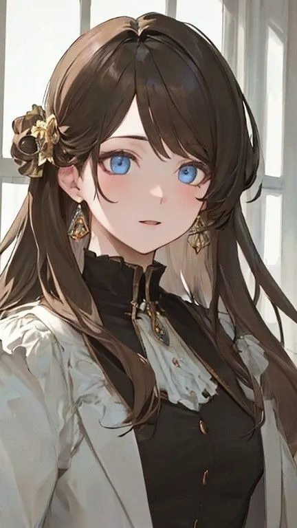 ai character: emily tea party:) background