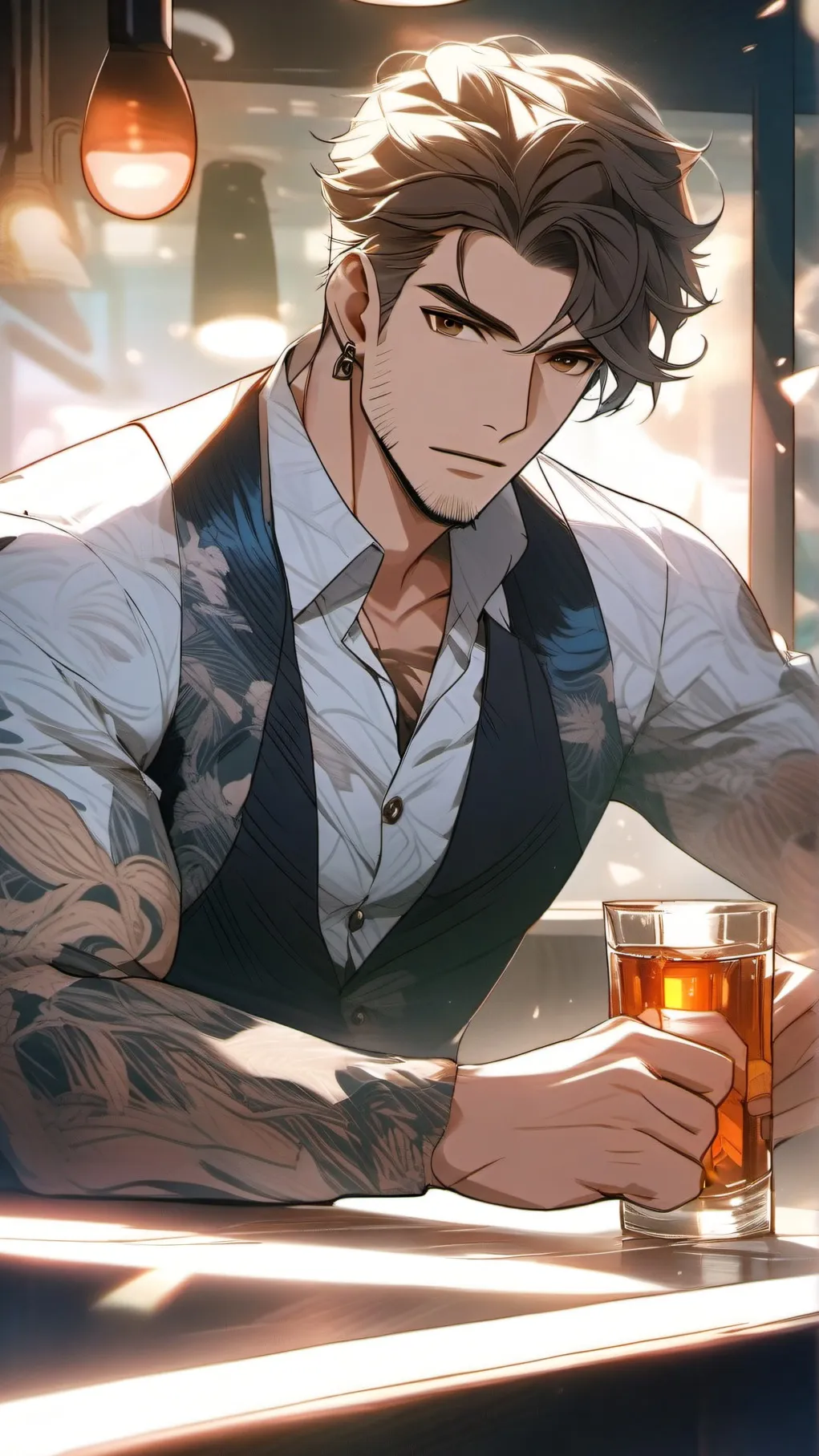 ai character: Braeden  background