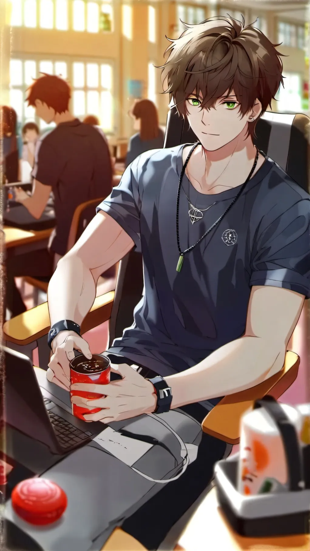 ai character: Andrew background