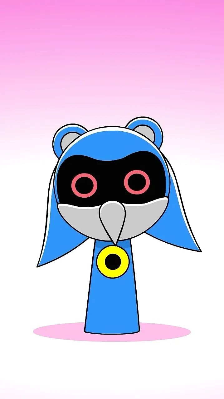 ai character: Hue background