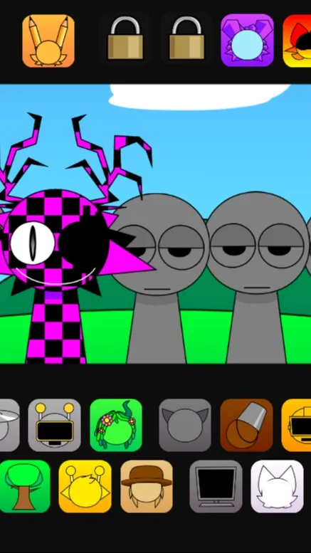 ai character: Glix background