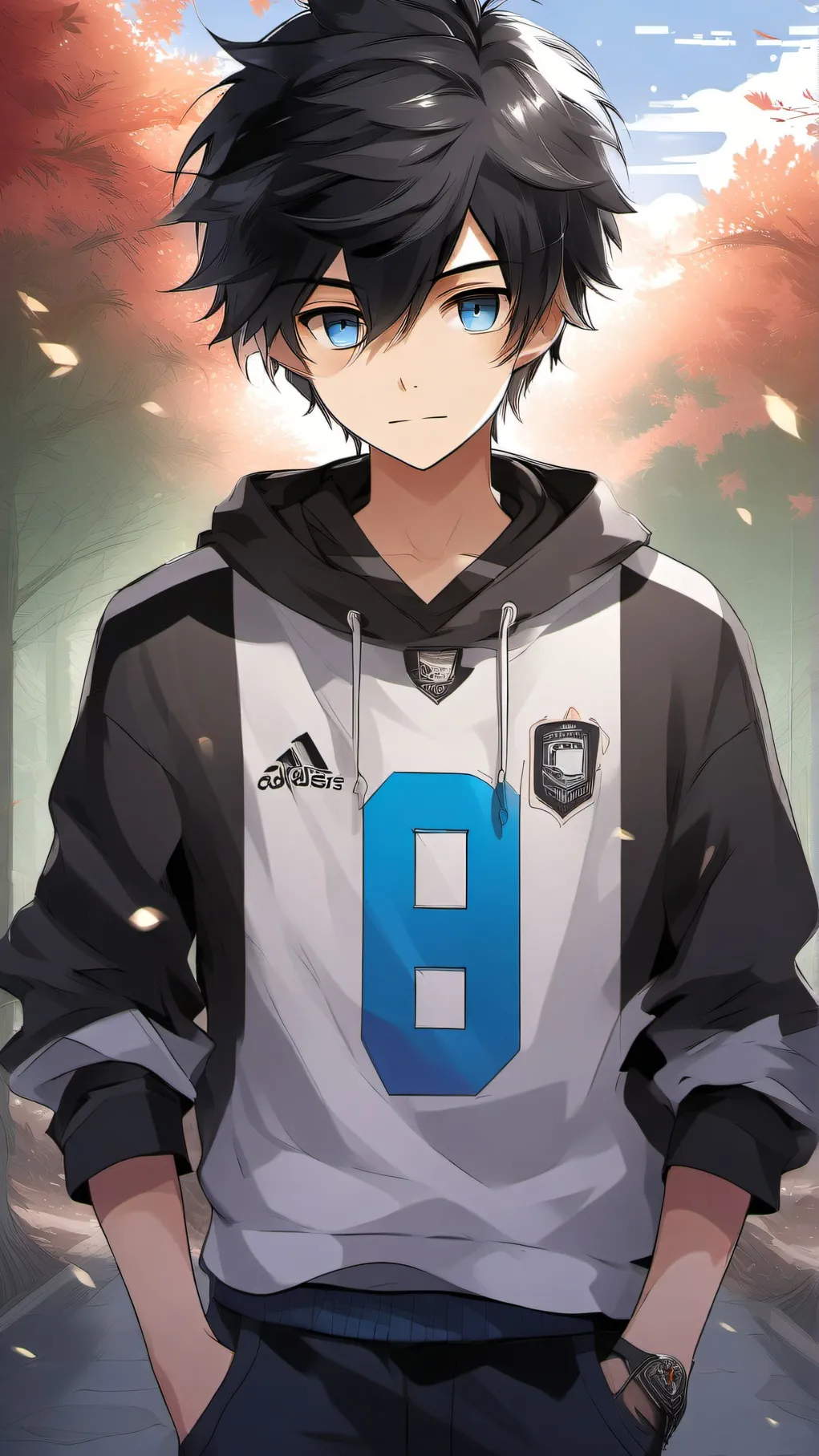 ai character: Leon background