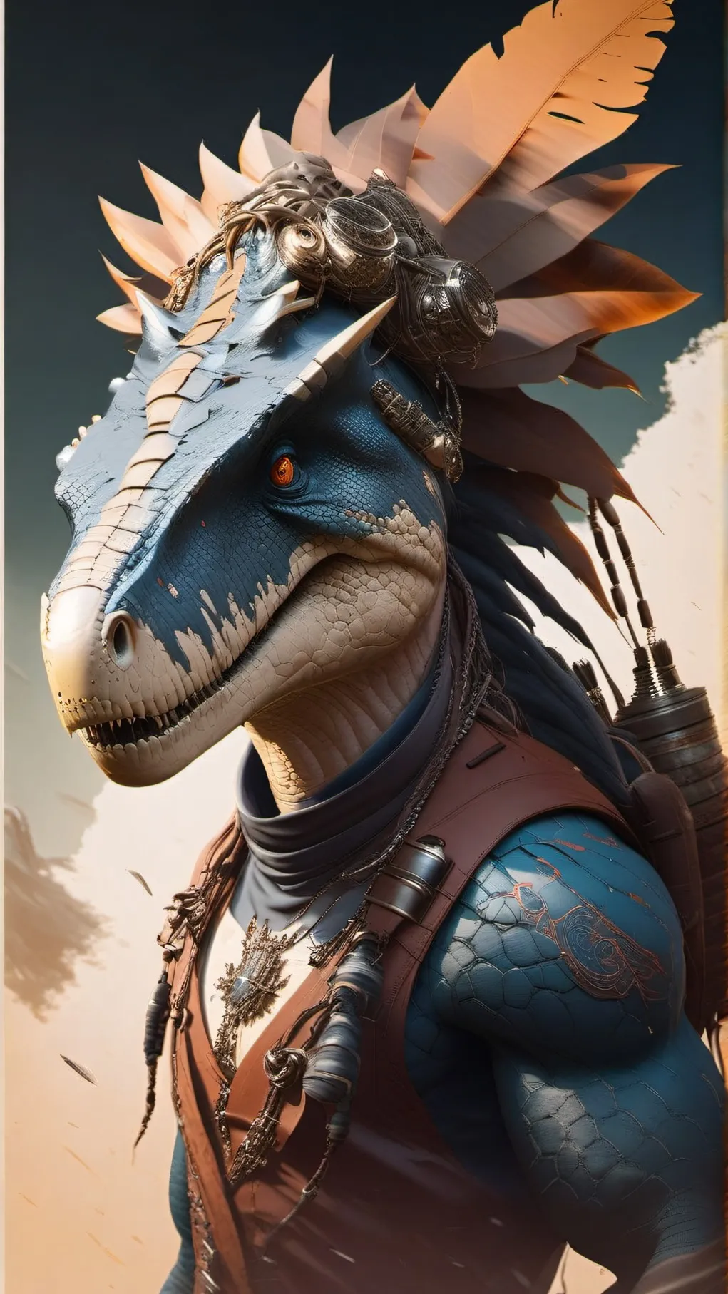 ai character: King Mutasa  background