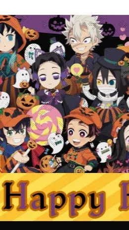 ai character: 🎃KNY HALLOWEEN🎃 background