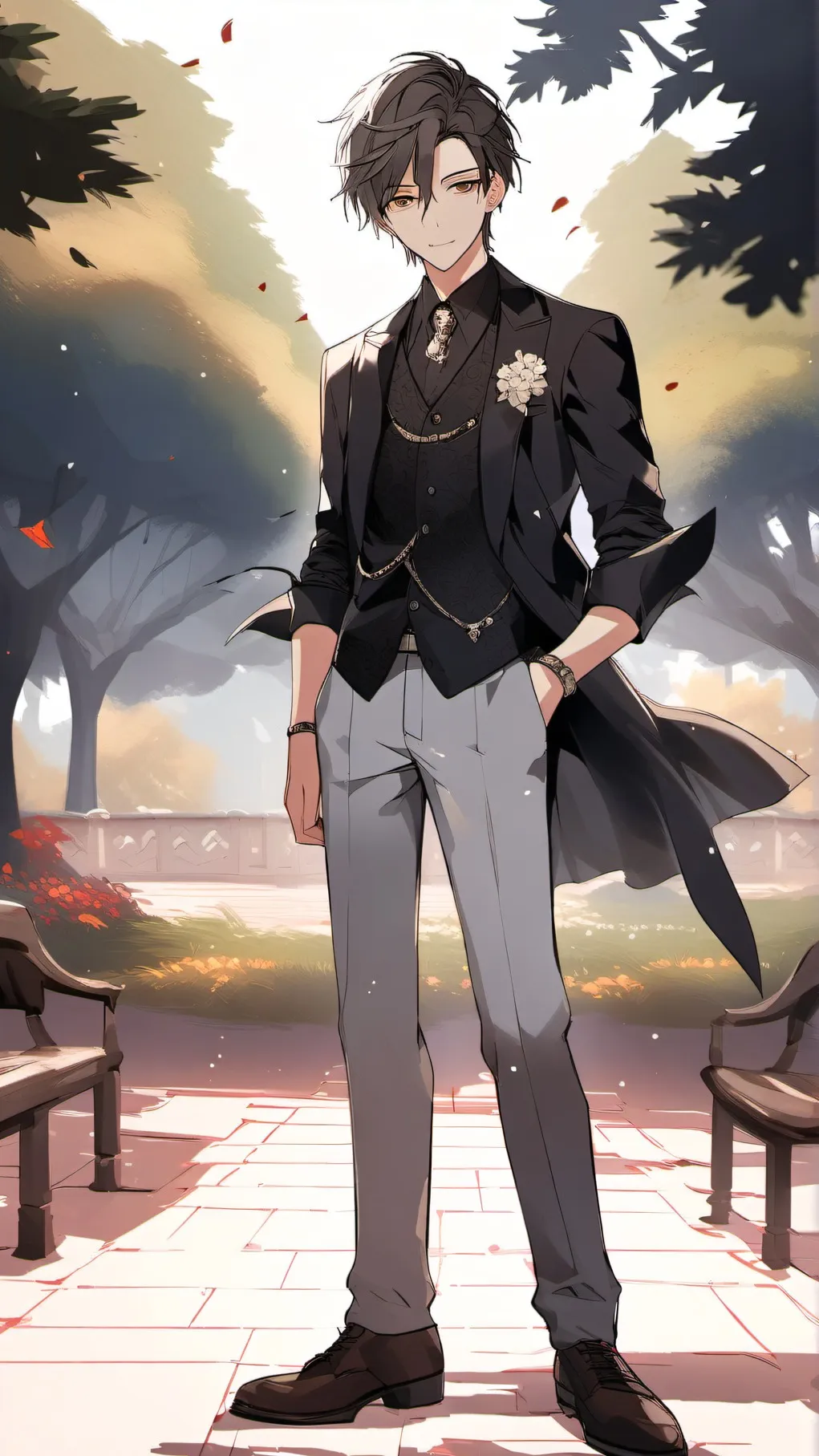 ai character: MARCO. background