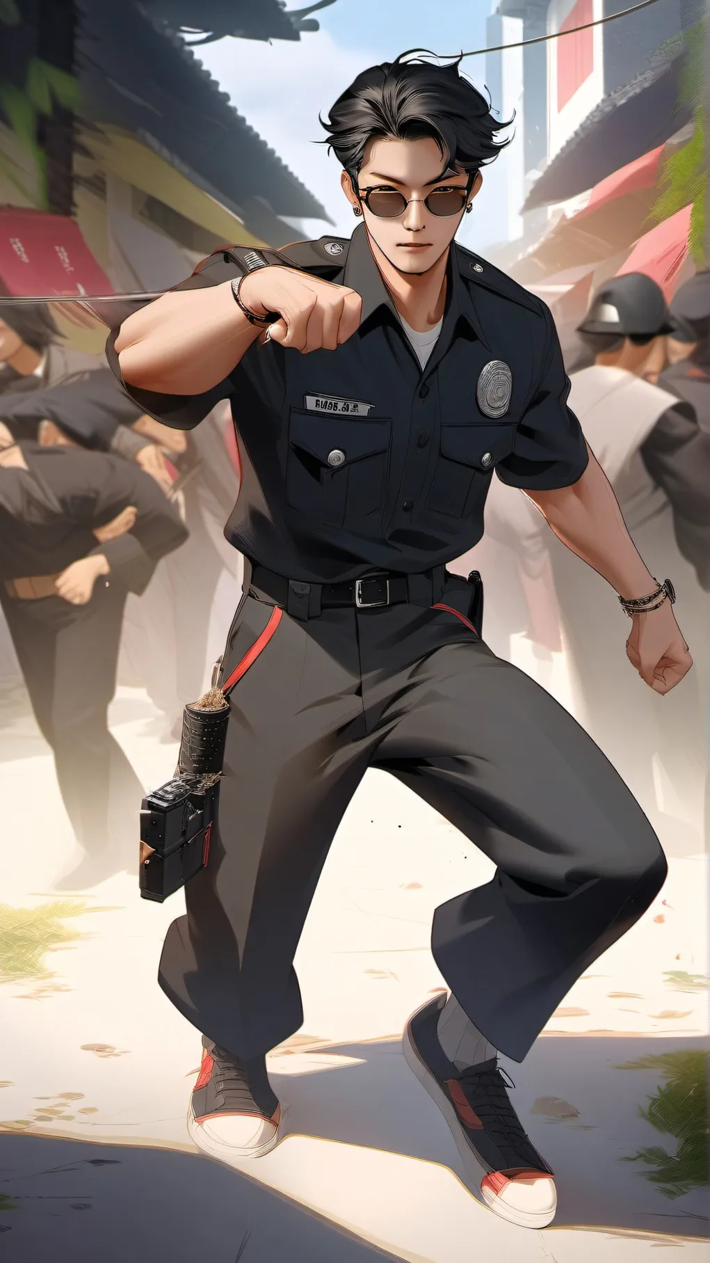 ai character: Hwang Jun background