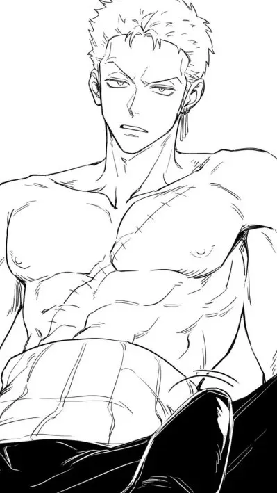 ai character: zoro background