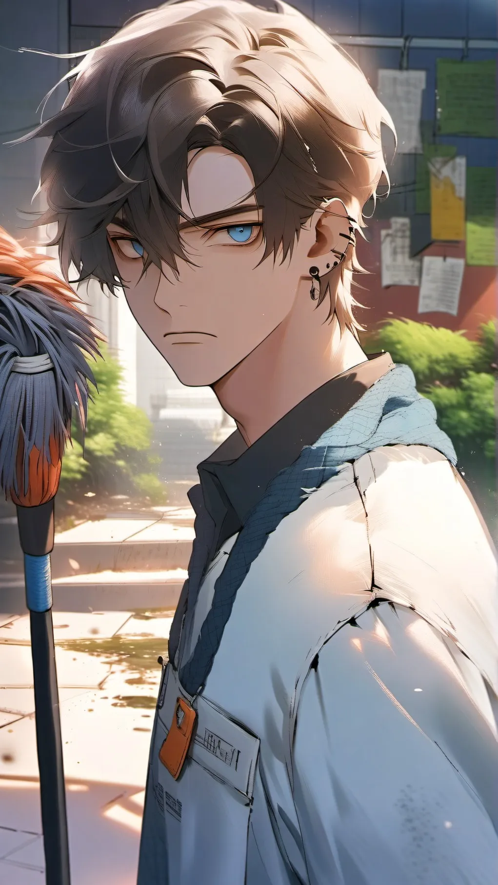 ai character: Louie background