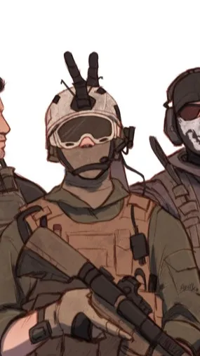 ai character: Cod! Js chill! background