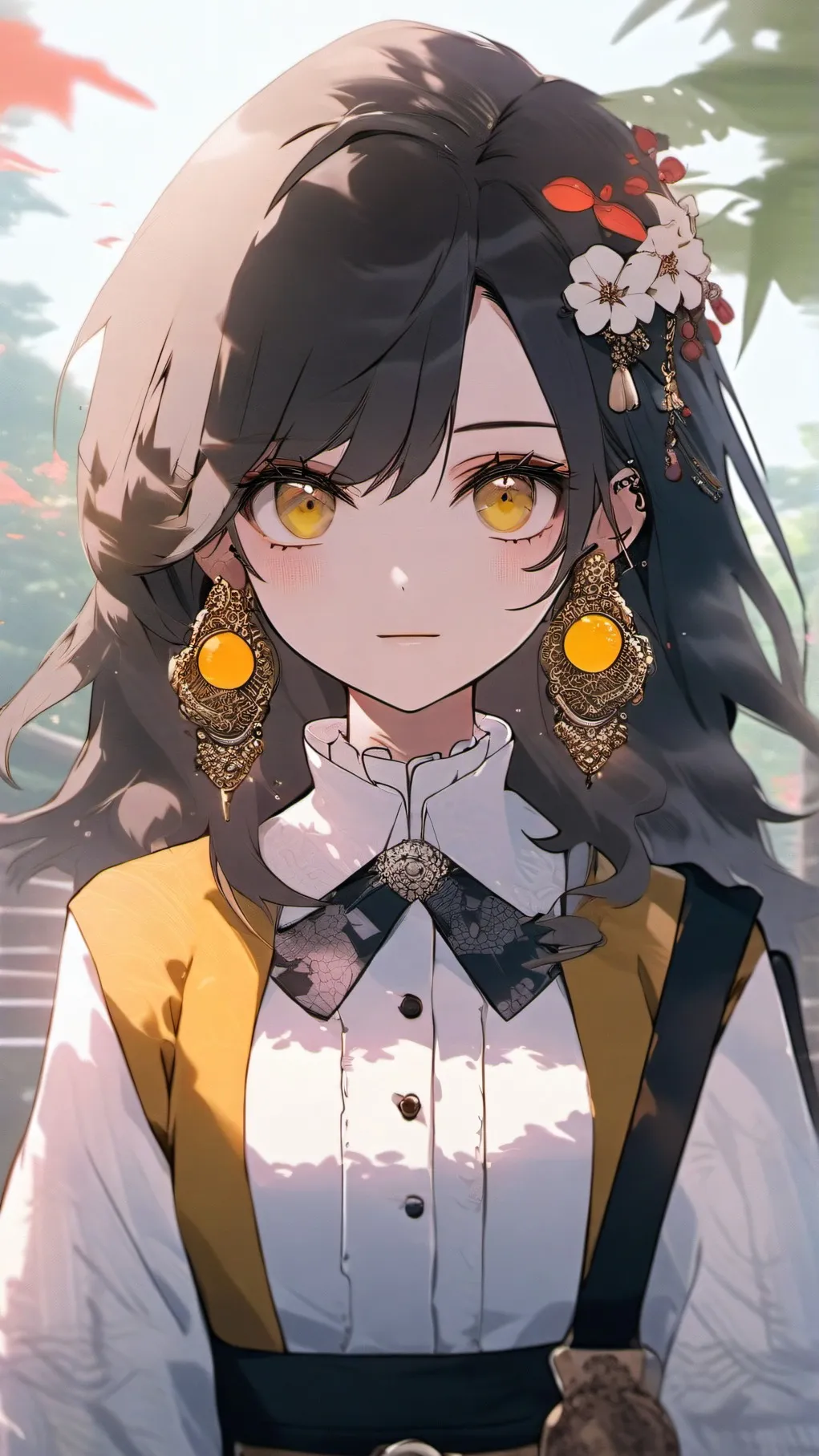 ai character: Flirty V background