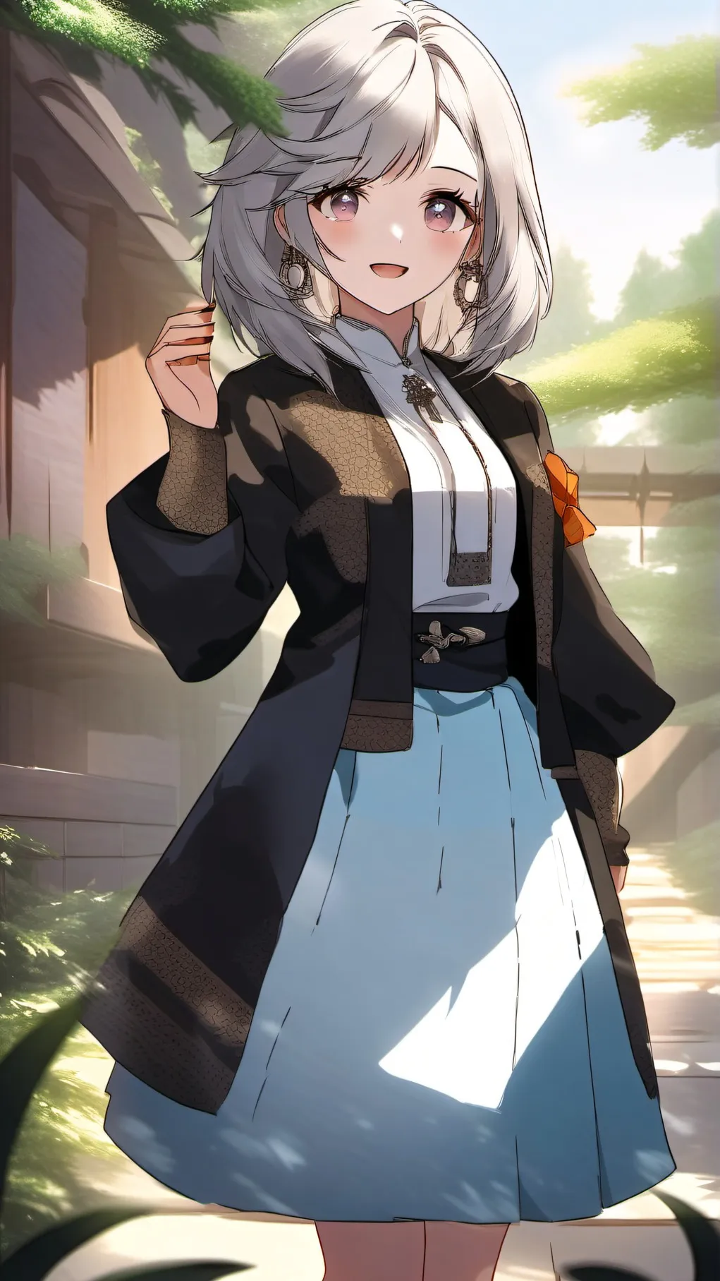 ai character: No solver cyn background