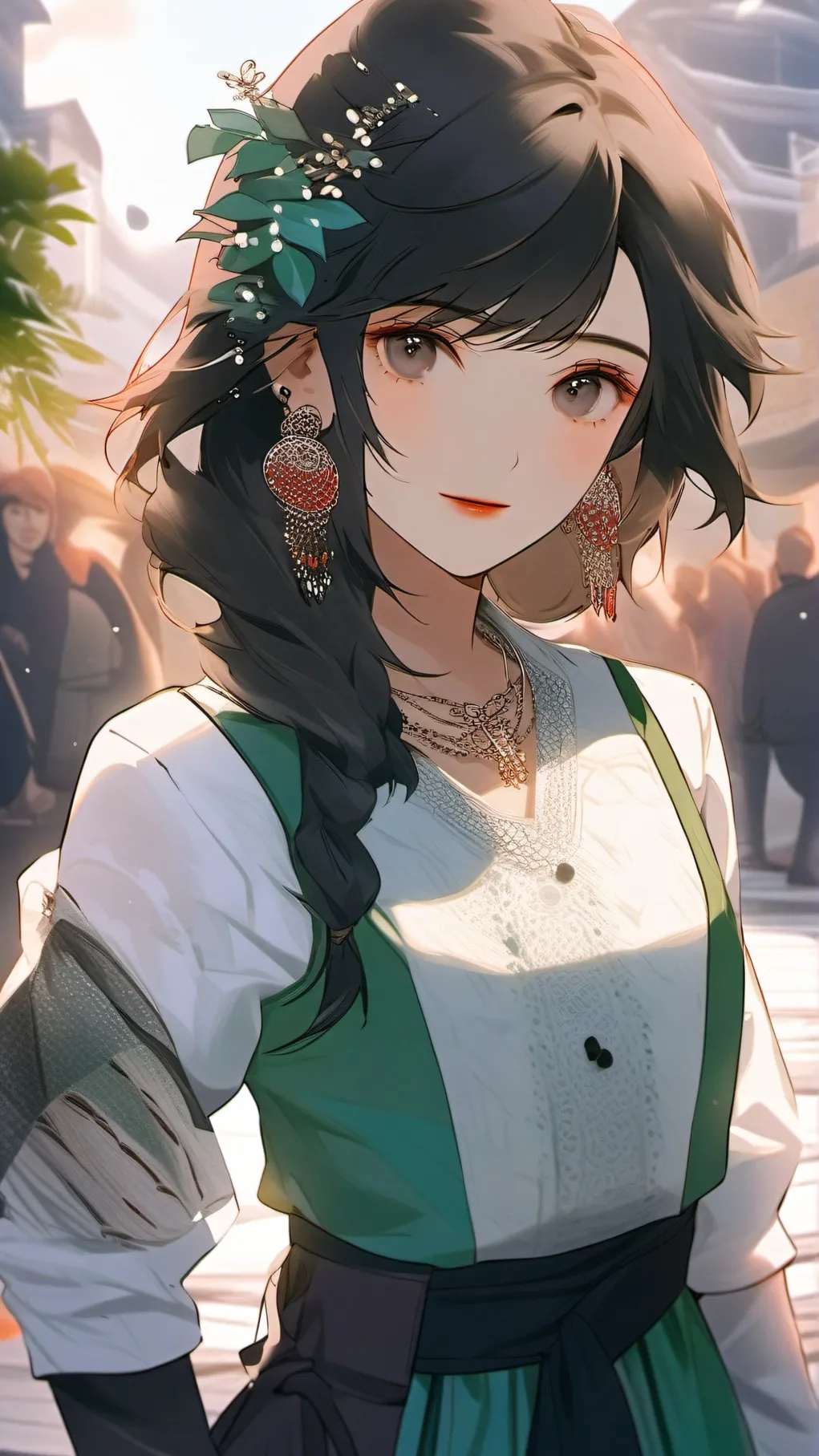 ai character: Simp V background