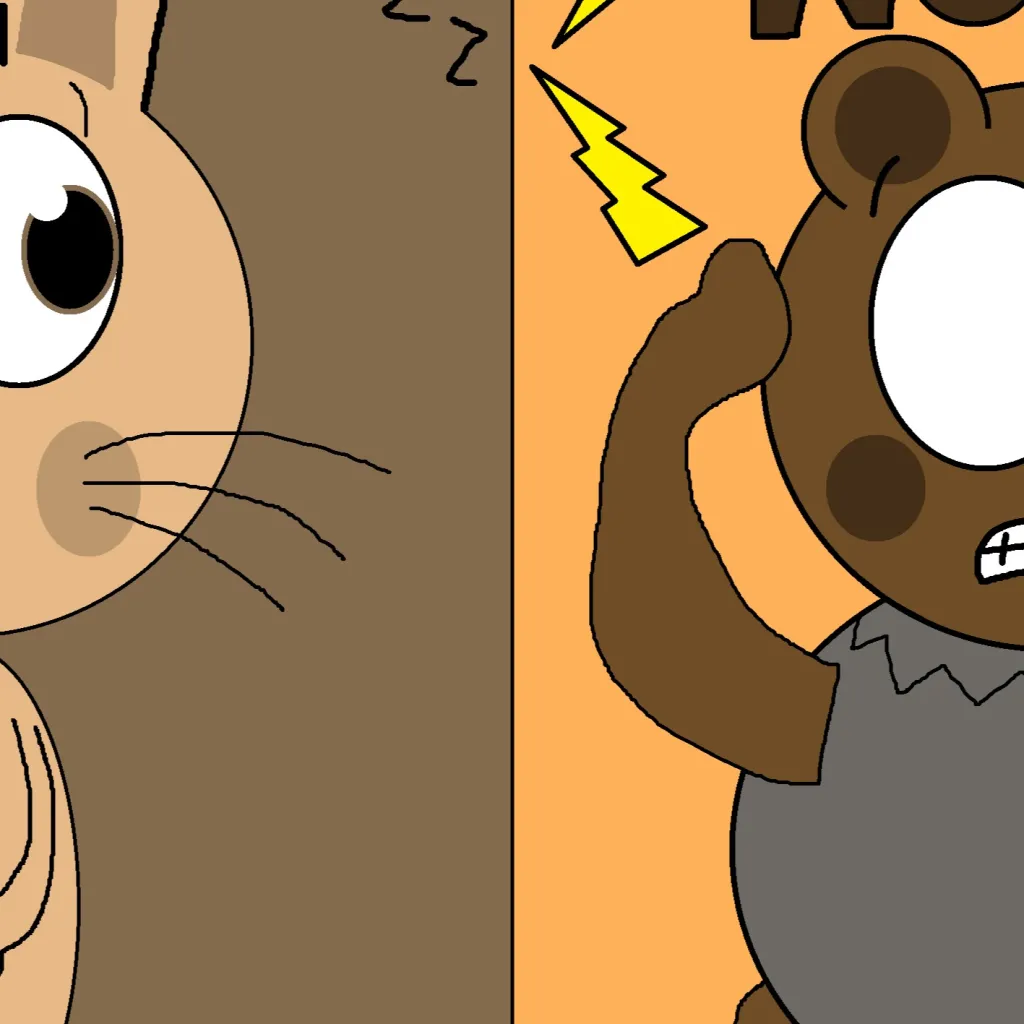 chat with ai character: quiet, NOISY