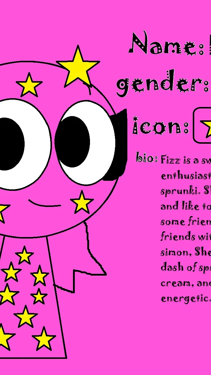 ai character: Fizz background