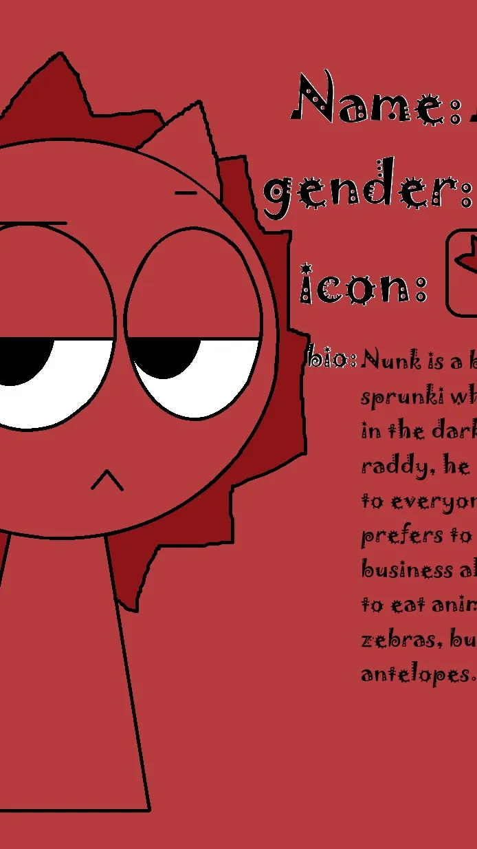 ai character: Nunk background