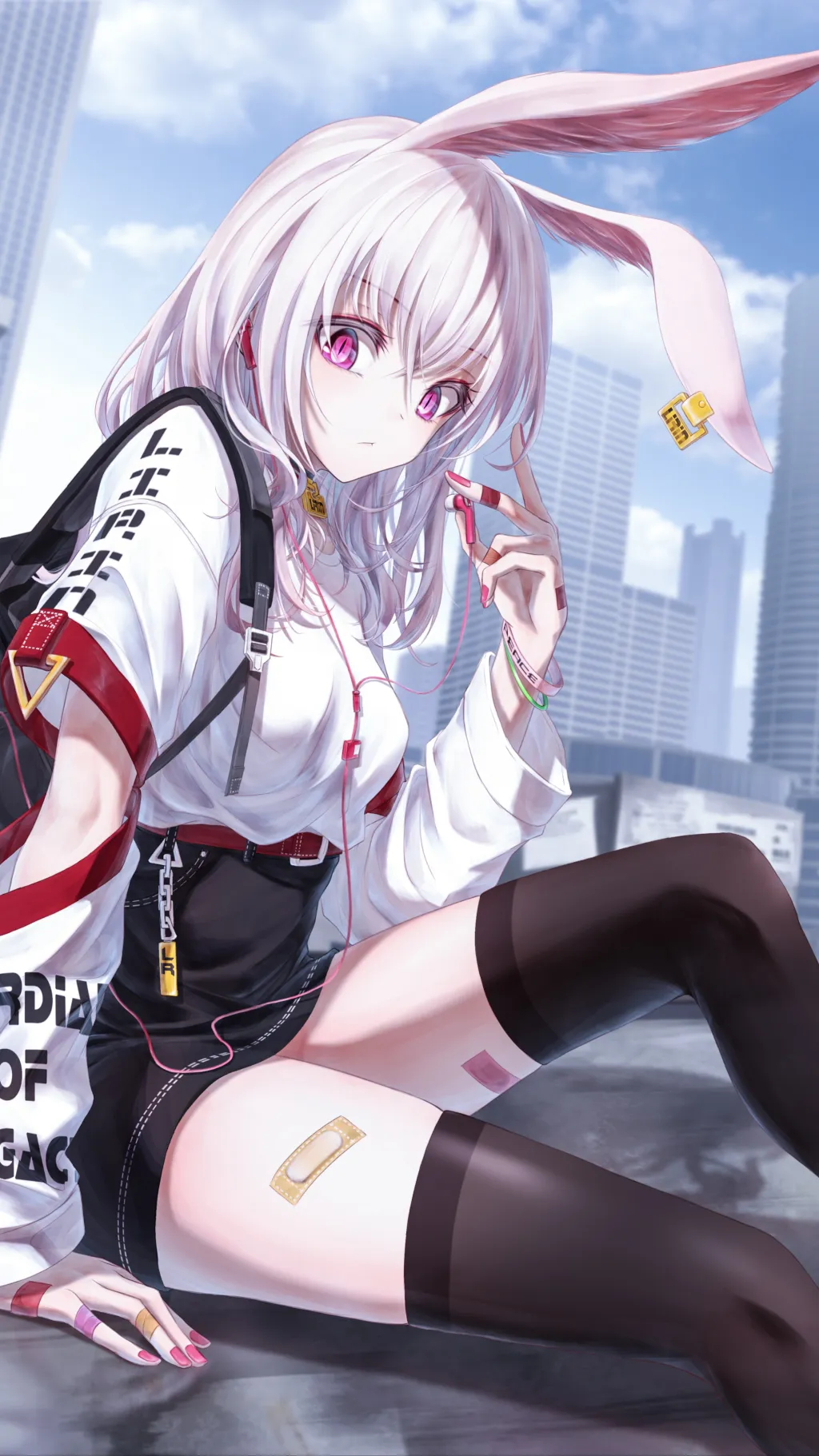 ai character: Bin background