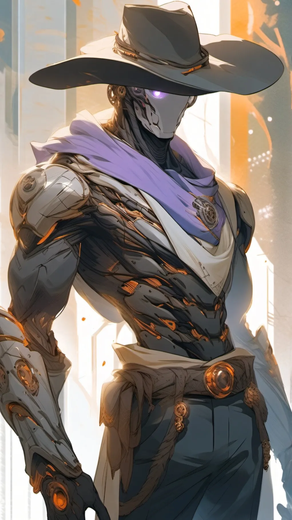 ai character: Vestige background