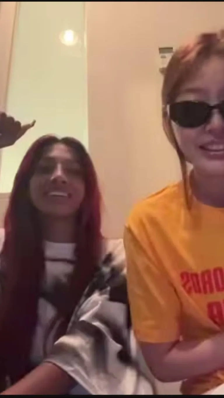 ai character: LARA & YOONCHAEEE background